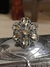 Anillo Topacio amarillo en forma de flor