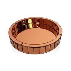 Bandeja Cobre | Circular
