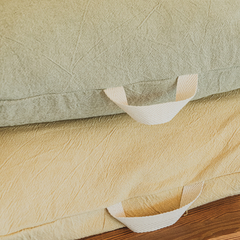 Almohadón Malaga | Amarillo - comprar online