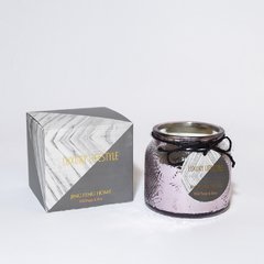 vela de soja aroma amapola y rosa