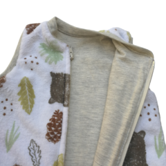 12-24 meses abrigada con pies bolsita de dormir - Little Basics
