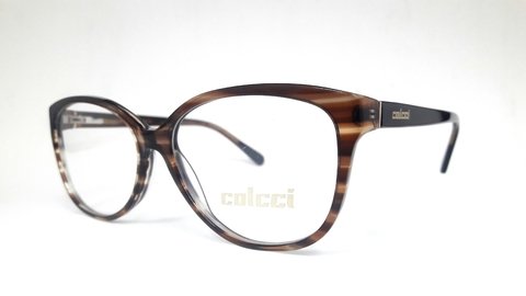 Óculos de Grau de Grau Colcci C6098 C2254 DEMI MARRON BRILHO
