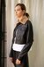 Campera de Cuero Negro - Ana Gray