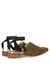 Slipper de Cuero Marruecos Verde en internet
