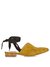 Slipper de Cuero Marruecos Mostaza