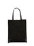 Tote de Cuero Gray Negro