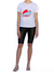 Remera de Algodón Mouth Blanca - Ana Gray