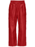 Imagen de Pantalon de Cuero Gray Rojo