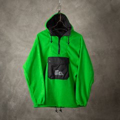 ANORAK POLAR BENETTON CUERDOS VERDE/NEGRO