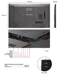 LED Full HD de 48'' ViewSonic en internet