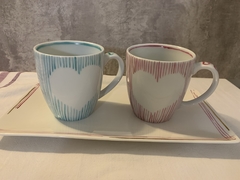 Mug corazón Turquesa en internet