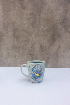 Mug Flores y Oro en internet