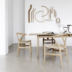 CH24 NORICO ESCANDINAVO MADERA WISHBONE SILLA CARL HANSEN 