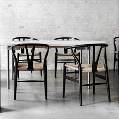 CH24 NORICO ESCANDINAVO MADERA WISHBONE SILLA CARL HANSEN 