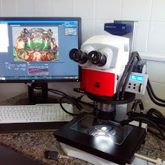 Manutenção de microscópio