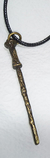Collar con varita metal de Harry