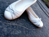 Ballerina detalle cintas razo y organza en variedad de colores - tienda online