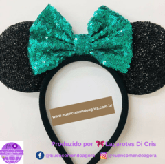 Tiara Arco, tiara de cabelo infantil, orelhas da Minnie de luxo na internet