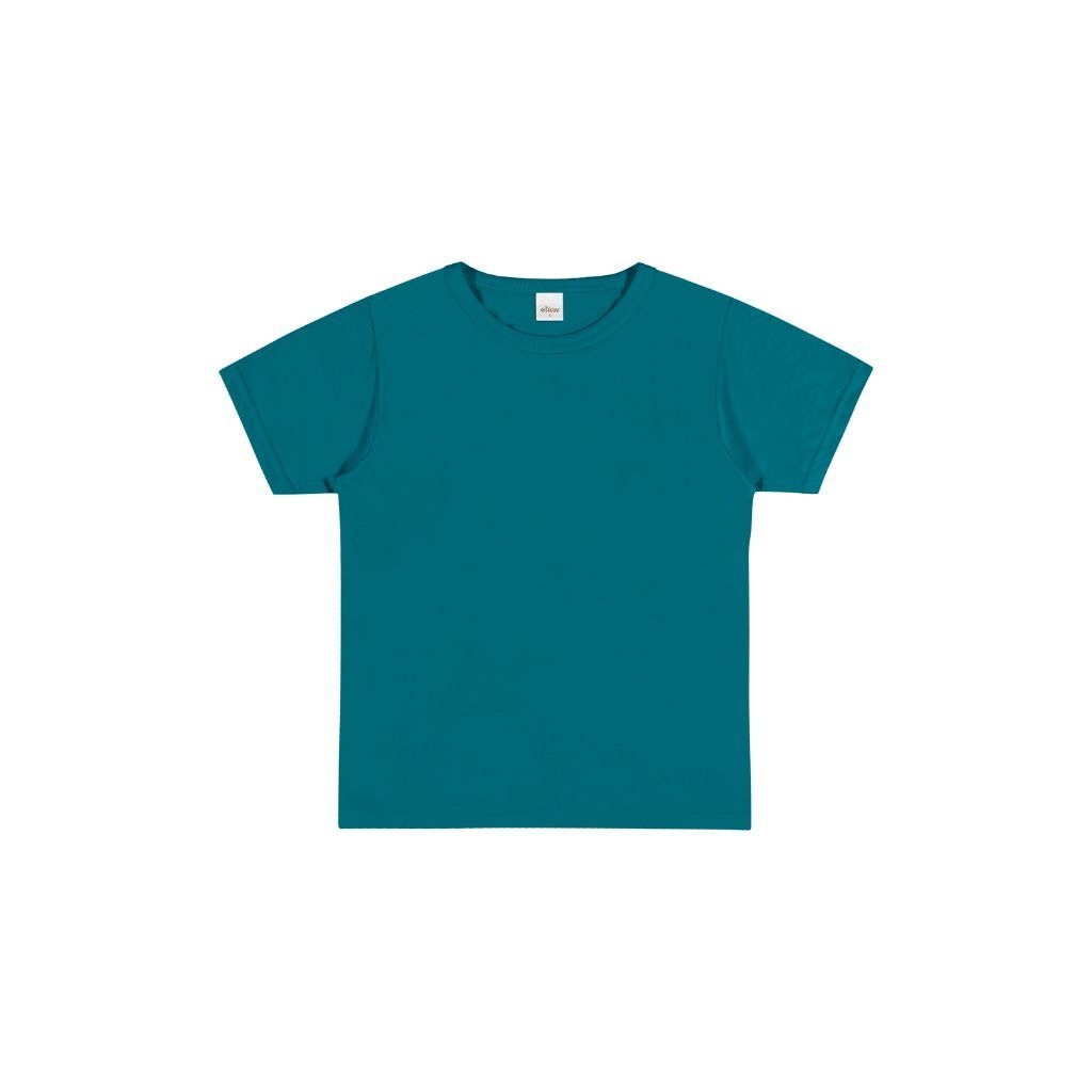 camiseta verde lisa infantil