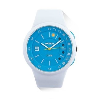 Smartwatch Okusai Fun celeste y blanco #REL1041 - comprar online