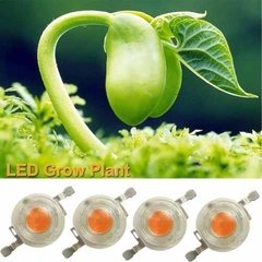 Led Grow Indoor Full E 380-840nm 3 Watts X10 Unid +10 Pred