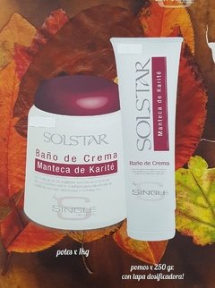 SOLSTAR CREMA CAPILAR CON MANTECA DE KARITÉ