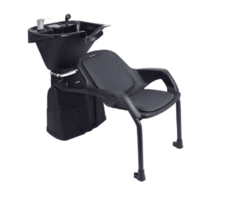 LAVACABEZA NEGRO BACHA PLASTICA