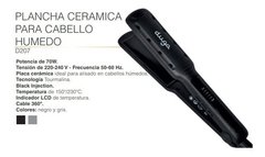 PLANCHA DUGA CERAMICA PARA CABELLO HUMEDO en internet