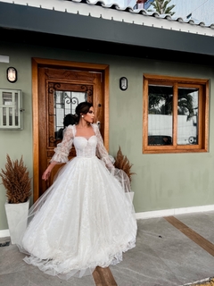 Vestido Celeste - JOANA JULIÃO