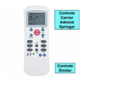 Controle Remoto Ar Condicionado Carrier Springer R14a/ce na internet