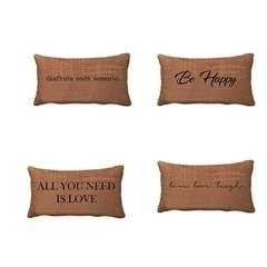 FUNDA DE ALMOHADON ARPILLERA 30x50cm