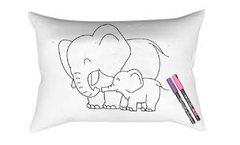 ALMOHADON PÍNTA / LAVA - comprar online
