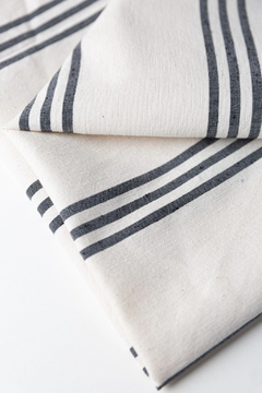 PIE DE CAMA / MANTA - TUSOR RAYADO 180x70 - comprar online