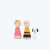 Set Peg Dolls "Charly Brown + Snoopy" * - comprar online