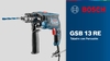 Taladro de percusión bosch (GSB 13 RE) Professional - Ferreteria Plazoleta San Miguel