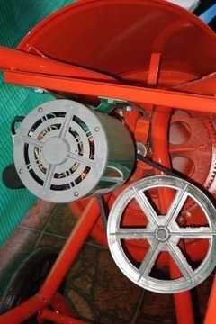 Hormigonera Duroll 150lt Rueda Maciza - tienda online