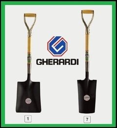 Pala Estampada Gherardi Ancha O De Punta - comprar online