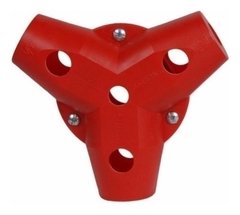 Terraja Estrella Para Pvc 1/2-3/4-1 Acero Sanogass
