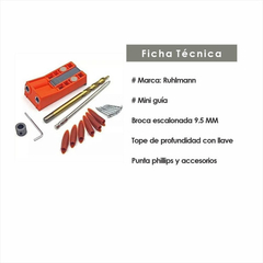 Juego plantilla de espigas RU51301 Ruhlmann en internet