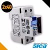 Disyuntor diferencial bipolar 2 X 40a Sica - comprar online
