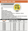 Escalera Aluminio Extensible 12 Escalones (ae-1224) Ferpak - tienda online