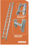 Imagen de Escalera Aluminio Extensible 9 Escalones (ae-1218) Ferpak