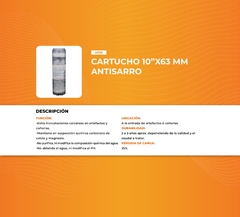 Cartucho antisarro AF50 ASER - comprar online