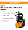 Bomba Sumergible Agua Limpia Plástica 400w (LLP-400) Lusqtoff - comprar online