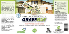 Graffout Barrera Anti Graffitis 5 Litros - comprar online