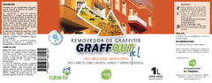 Graffout removedor de graffitis en gel 4 litros - comprar online