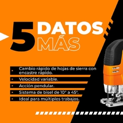 Imagen de SIERRA CALADORA 710W LUSQTOFF (SCL710-8)