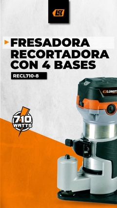 FRESADORA RECORTADORA CON 4 BASES - RECL710-8 LUSQTOFF - Ferreteria Plazoleta San Miguel