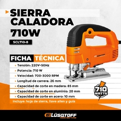 SIERRA CALADORA 710W LUSQTOFF (SCL710-8) - Ferreteria Plazoleta San Miguel