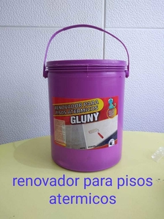 PINTURA RENOVADORA DE PISOS ATERMICOS GLUNY 4L - comprar online